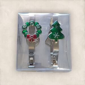 Holiday Decor Stocking Holders Set of 4